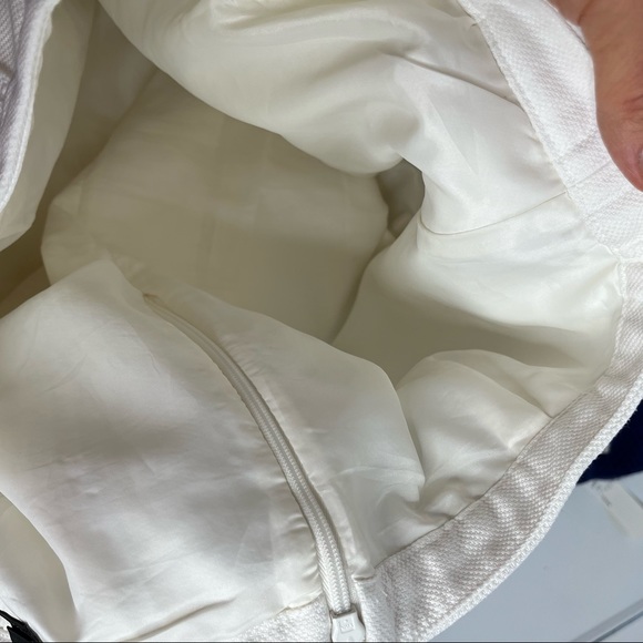 6) J.Crew Embroidered White Mini Skirt Size 10 - Picture 6 of 8